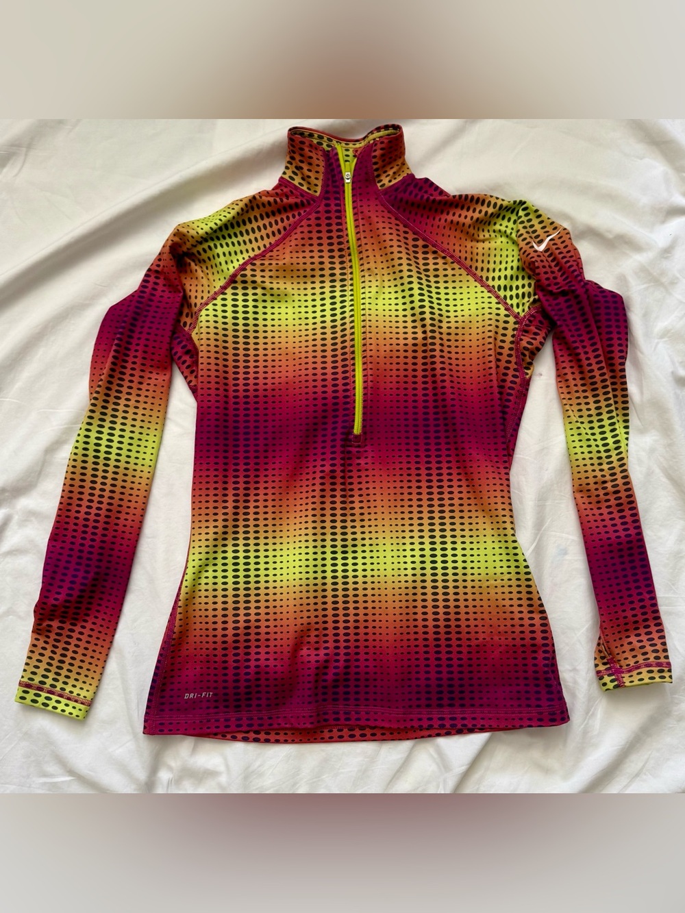 Nike Pro Dry-Fit  1/4 zip long sleeve